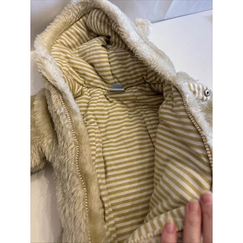 Disney Winnie The Pooh Snowsuit‎ Car Seat Snowsuit 0-3 M Read Description